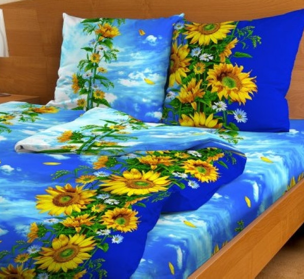 Постельное белье из бязи 110г Цветок солнца-1 