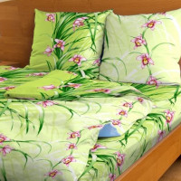 Постельное белье из бязи 110г Санта Лючия зеленый 