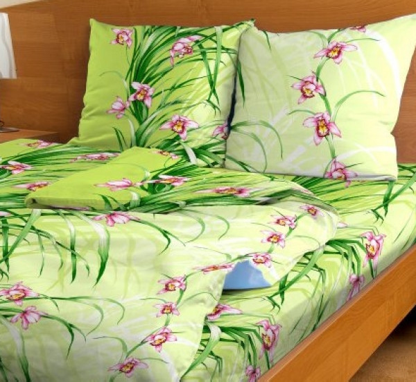 Постельное белье из бязи 110г Санта Лючия зеленый 