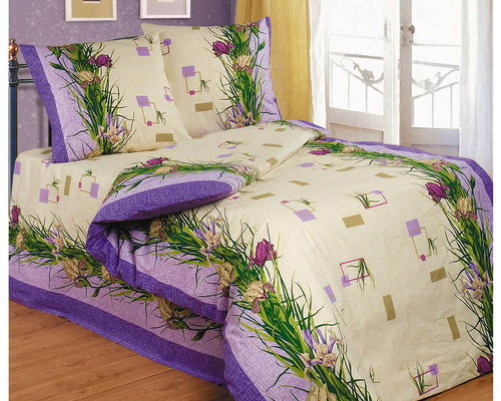 Простыня бязь цветная 125г/м2 1,5сп (150х210)